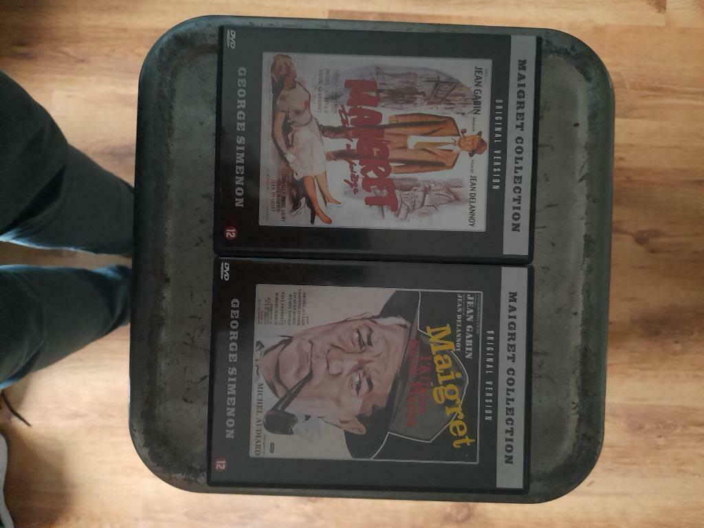 Twee originele Maigret-films, Cd's en Dvd's, Vanaf 12 jaar, Verzenden, Zo goed als nieuw, Detective en Krimi