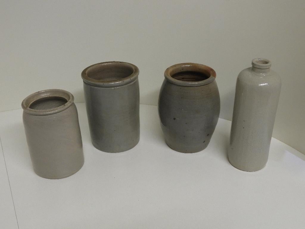 Aardewerk Potten, 4 stuks, Antiek en Kunst, Ophalen of Verzenden