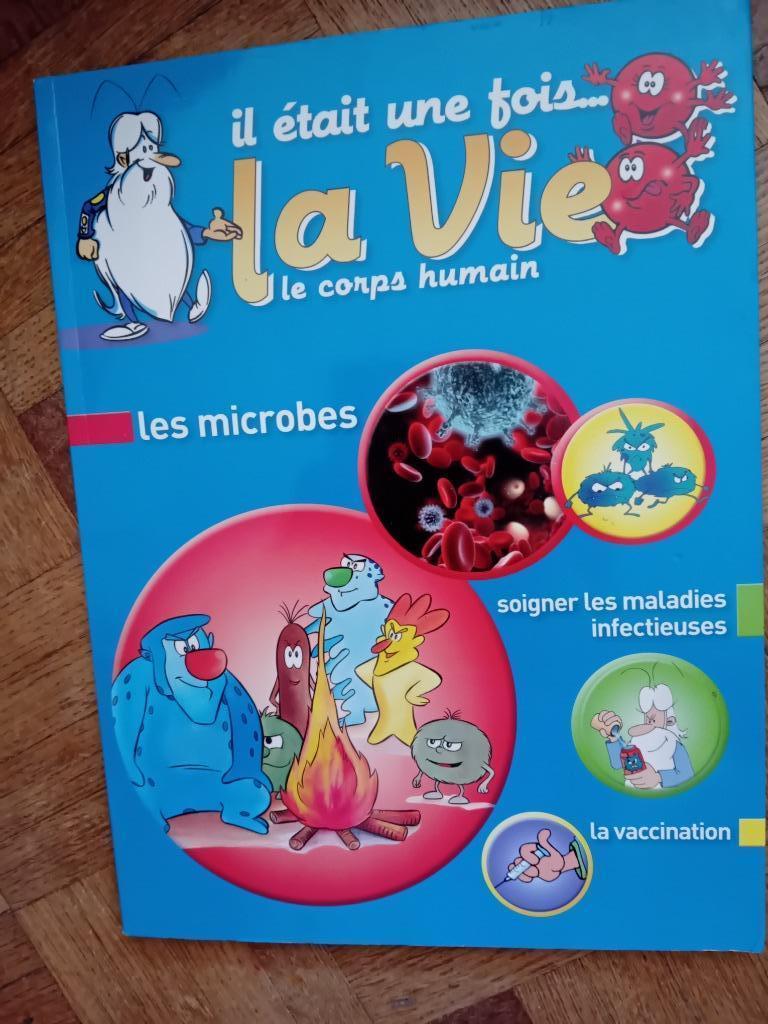 Livre il était une fois la vie le corps humain les microbes, Enlèvement