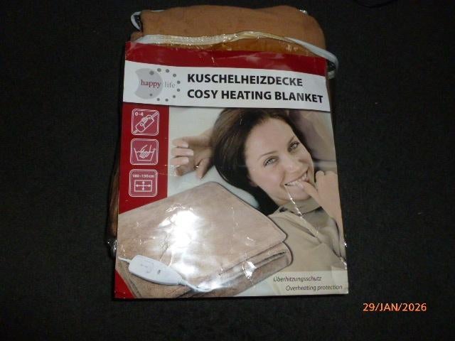 Verwarmings deken, Huis en Inrichting, Ophalen, Bruin, Overige typen, Tweepersoons