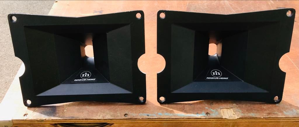 Renkuz heinz cbh 1600 horns hoorns, Audio, Tv en Foto, Luidsprekerboxen, Ophalen of Verzenden