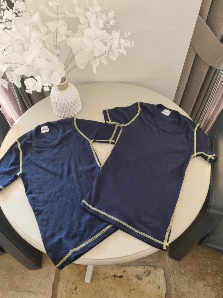 2x thermisch onderhemd korte mouw 140-10 jr, Jongen of Meisje, Active touch, Sport- of Zwemkleding, Ophalen of Verzenden