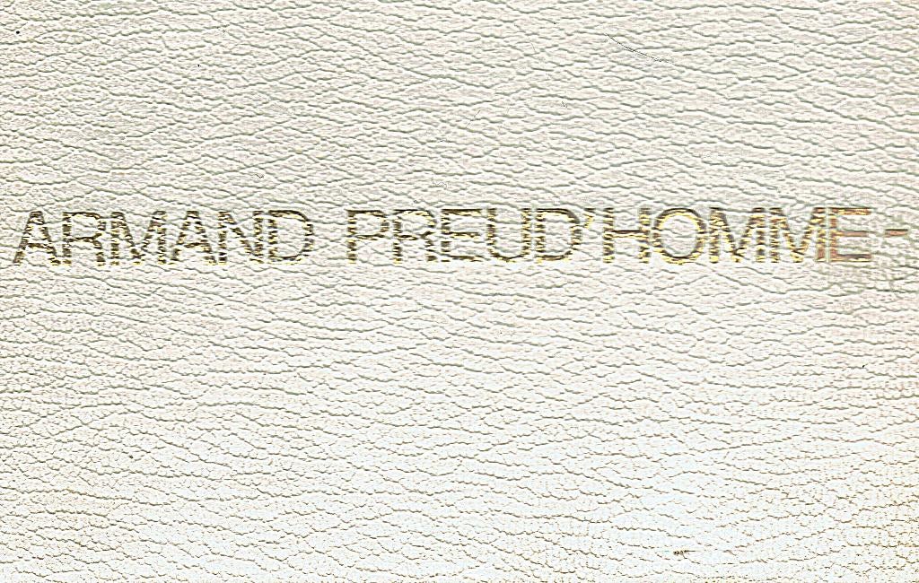 Huldeboek Armand Preud'homme, Ophalen of Verzenden, Gelezen, Swerts Lambert
