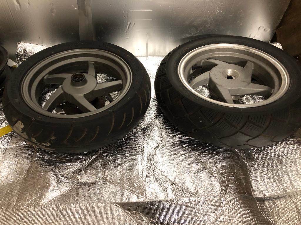 Wielen SYM Orbit 12inch, Fietsen en Brommers, Brommeronderdelen | Algemeen, Ophalen, Gebruikt, Overige typen, Sym