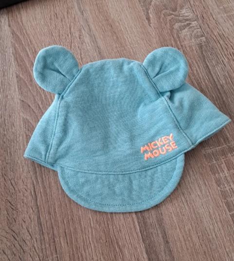 Disney baby blauw petje 80, Kinderen en Baby's, Babykleding | Petten en Hoeden, C&A, Ophalen of Verzenden, Maat 80, Jongetje