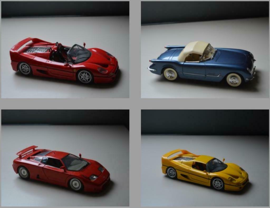 Schaalmodel Ferrari - Bugatti 1:18, Ophalen of Verzenden, Nieuw, Auto, Overige merken