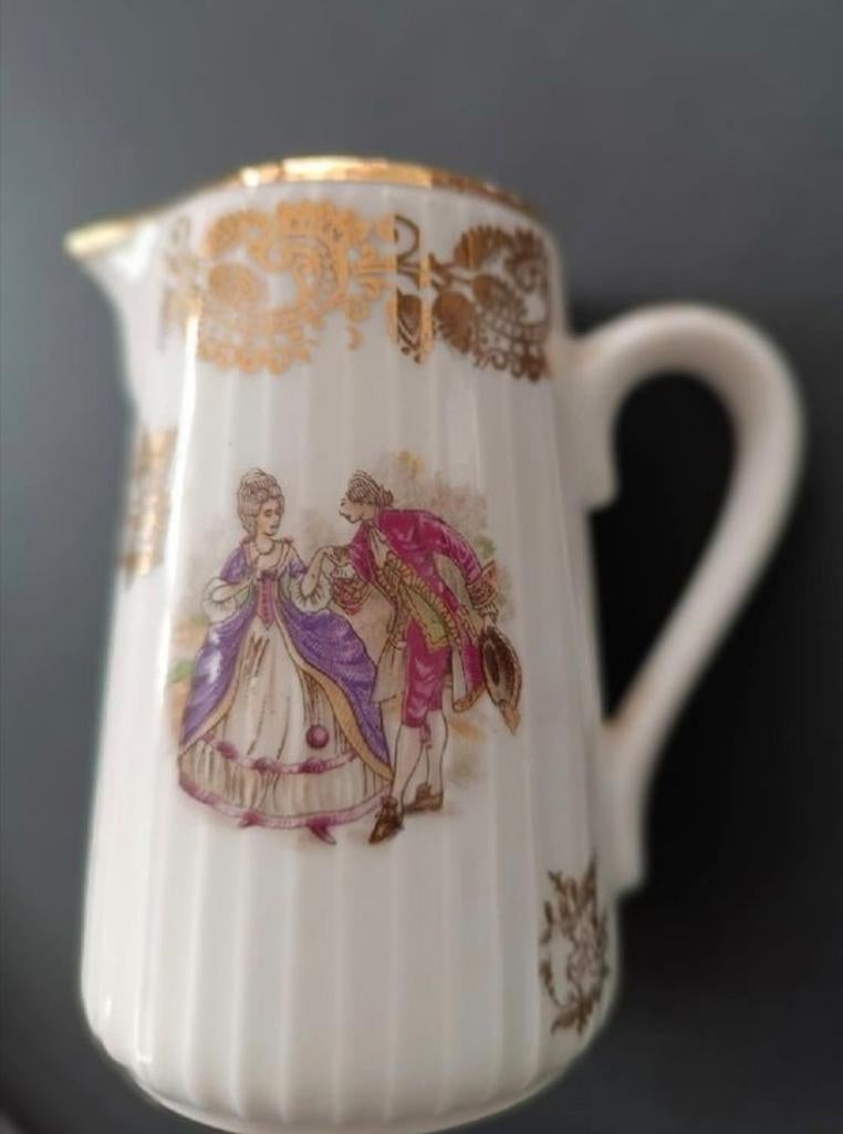Ancien petit Pot À Lait 10 cm porcelaine Allemande, Antiquités & Art, Antiquités | Porcelaine, Enlèvement ou Envoi