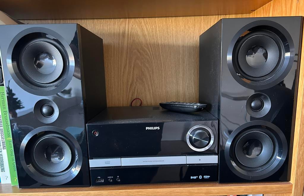 Philips btb3370 muzieksysteem, Audio, Tv en Foto, Home Cinema-sets, Zo goed als nieuw, Philips, Ophalen
