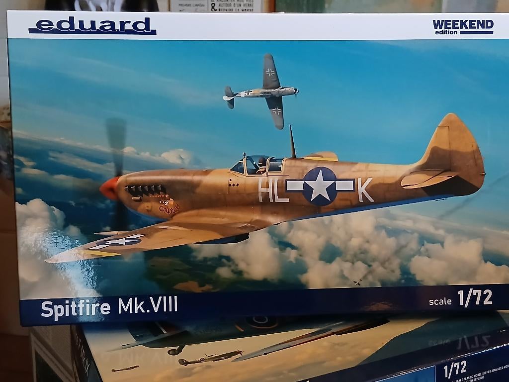 Eduard Weekend (7462): Supermarine Spitfire MkVIII om 1:72, Hobby en Vrije tijd, Modelbouw | Vliegtuigen en Helikopters, Nieuw