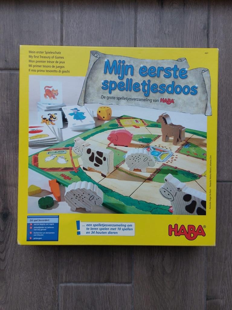 Mijn eerste spelletjesdoos HABA, Ophalen, Gebruikt, HABA