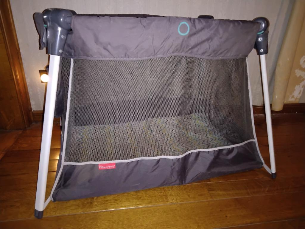 Fisher Price campingbed, Kinderen en Baby's, Babywiegjes en Ledikanten, Ophalen of Verzenden, Gebruikt, Reisbedje
