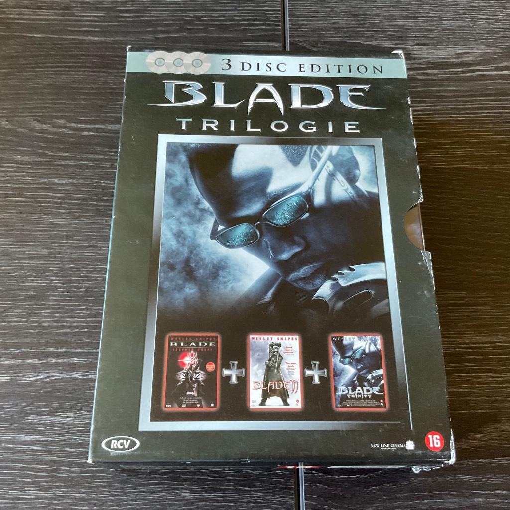 Dvd box-set Blade trilogie Wesley Snipes, Vanaf 16 jaar, Ophalen of Verzenden, Zo goed als nieuw