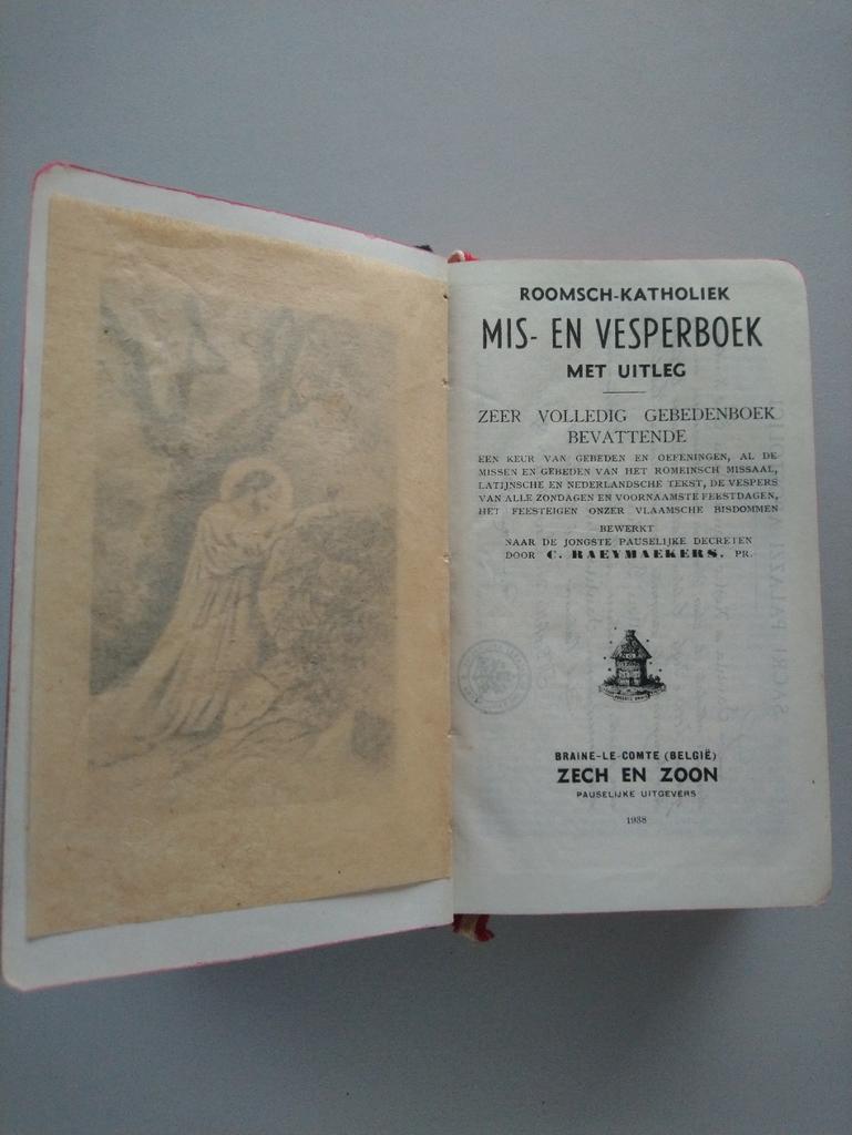 Mis en vesperboek, Enlèvement, Utilisé