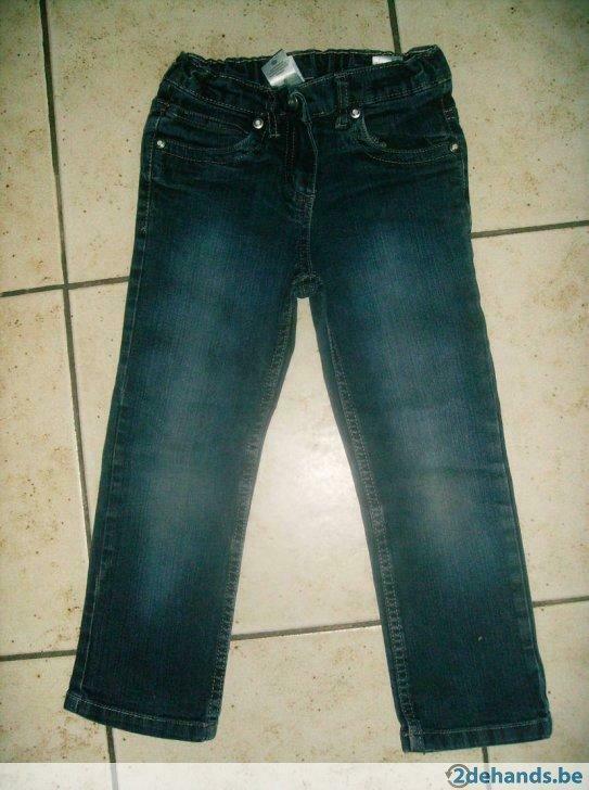 jeans lange broek mt 104, Ophalen of Verzenden, Gebruikt