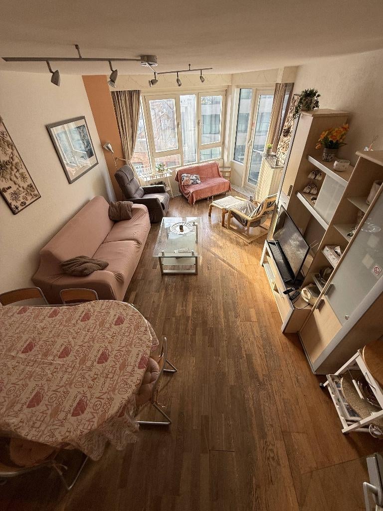 À LOUER –  Appartement vue mer – Westende Bad (coin digue), 50 m² ou plus, Ostende