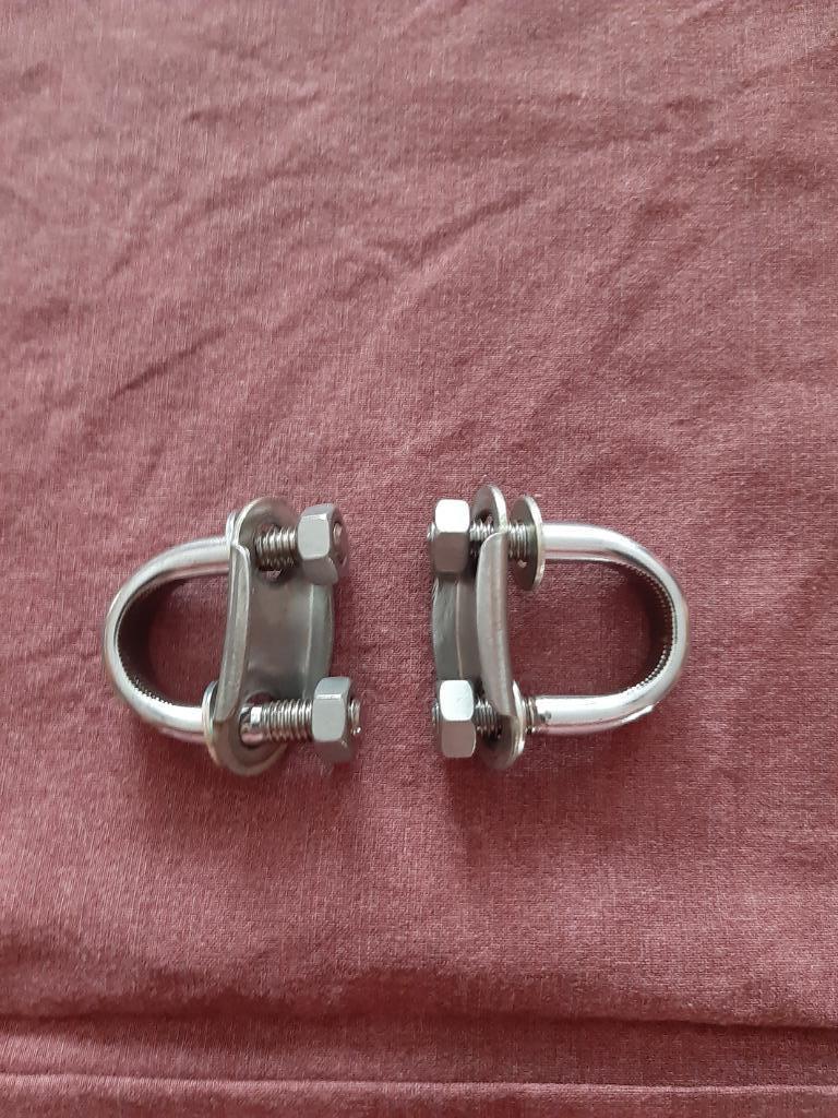 Standaard stuurvork chrome stuurklemmen voor Honda Camino, Ophalen of Verzenden, Gebruikt, Overige typen
