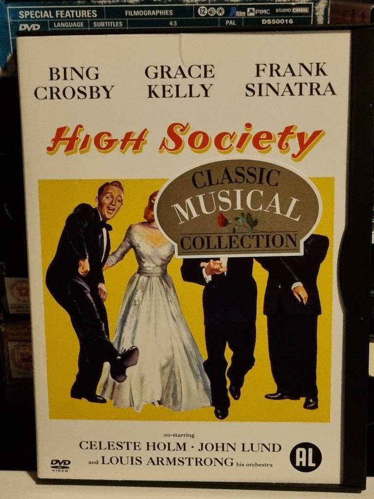 High Society, Grace Kelly, Frank Sinatra, Bing Crosby, Cd's en Dvd's, Dvd's | Klassiekers, Ophalen of Verzenden