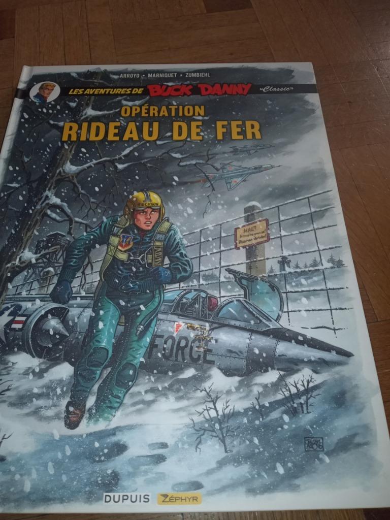 Bd les aventures de Buck Danny opération rideau de fer, Enlèvement
