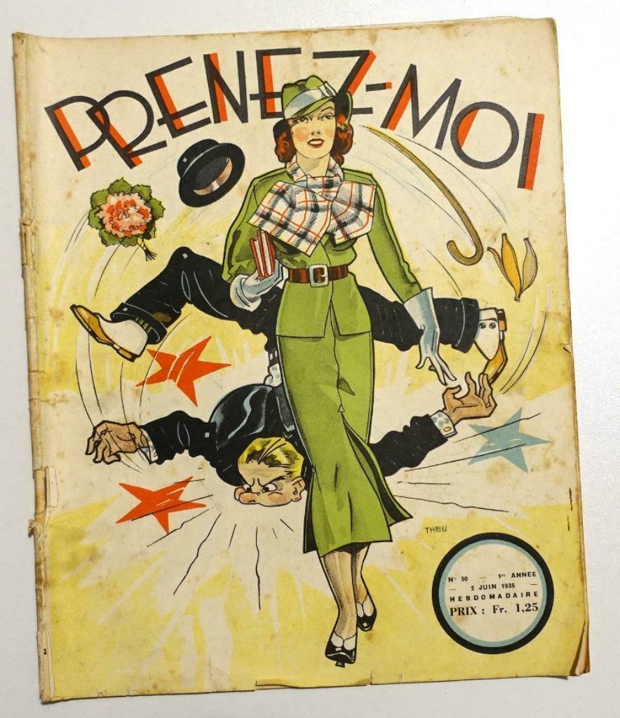 Prenez-Moi #50, 1re Annee 2 Juin 1935, Enlèvement ou Envoi