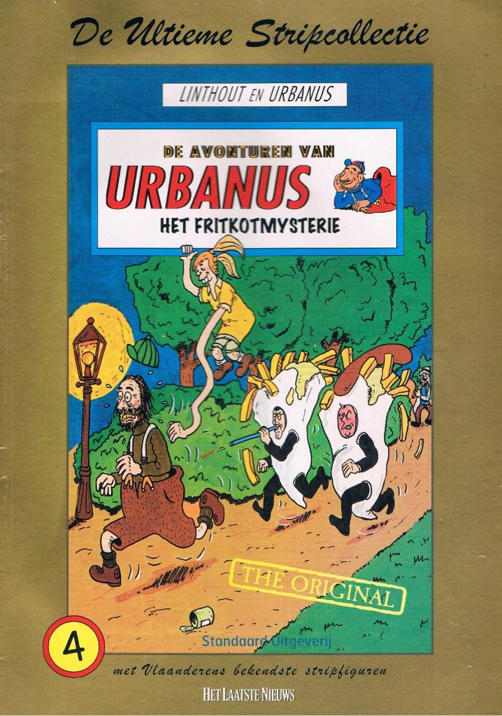 Strip Urbanus nr. 4 / HET FRITKOTMYSTERIE, Ophalen of Verzenden, Zo goed als nieuw
