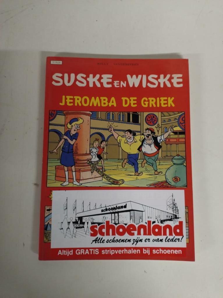 Suske en Wiske - Jeromba de griek - schoenland, Boeken, Ophalen of Verzenden, Gelezen