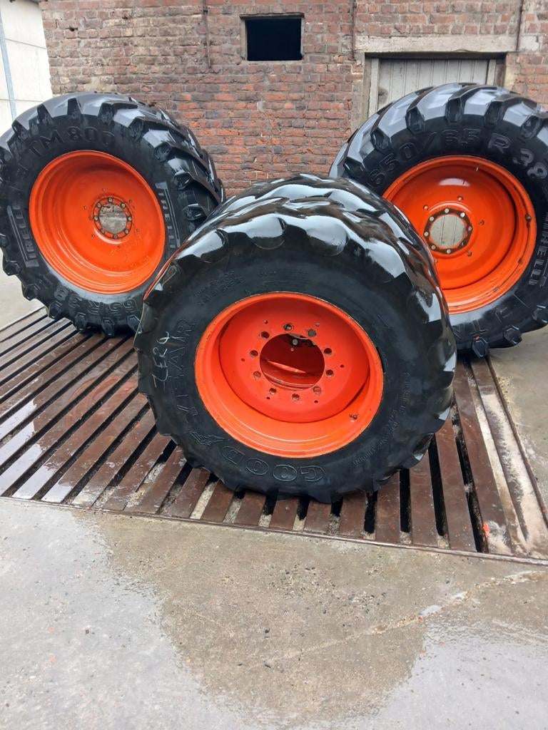 Fendt velgen met banden, Enlèvement