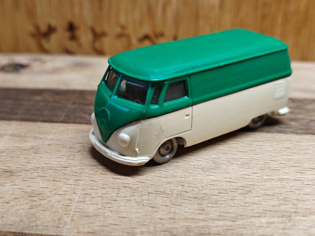 LEGO 1/87 HO VOLKSWAGEN TRANSPORTER T1 GROEN WIT, Kinderen en Baby's, Ophalen of Verzenden, Gebruikt, Lego