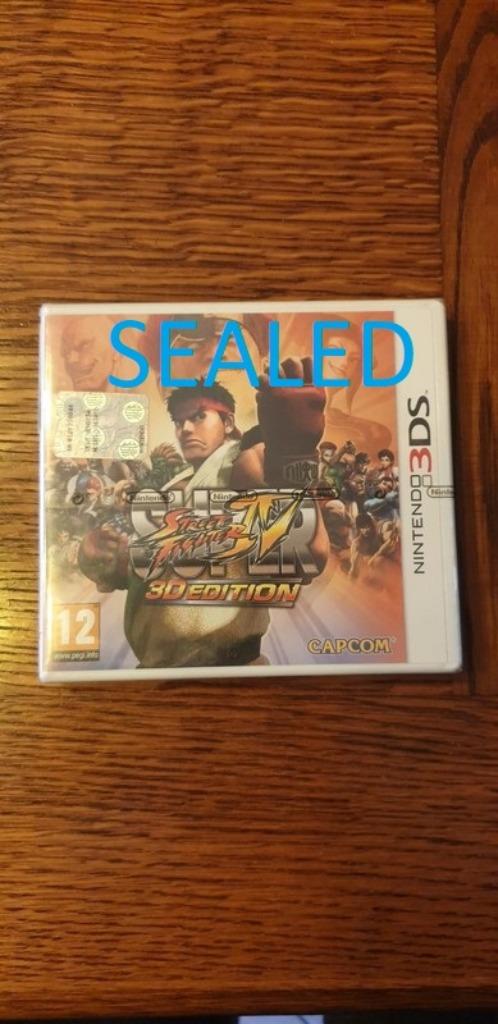 New/Sealed > Super Street Fighter IV 3D Edition, Games en Spelcomputers, Games | Nintendo 2DS en 3DS, Vechten, Ophalen of Verzenden