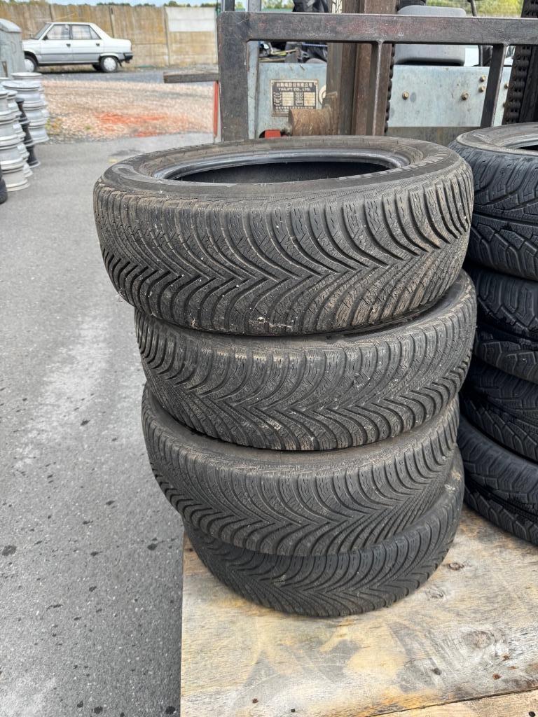 4 Michelin 205/60R16 96H winterbanden, Ophalen, Gebruikt