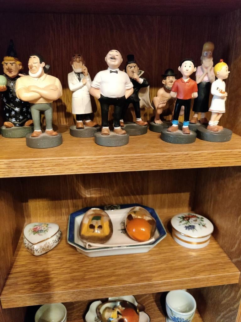 Alle figuren Suske en Wiske, Ophalen