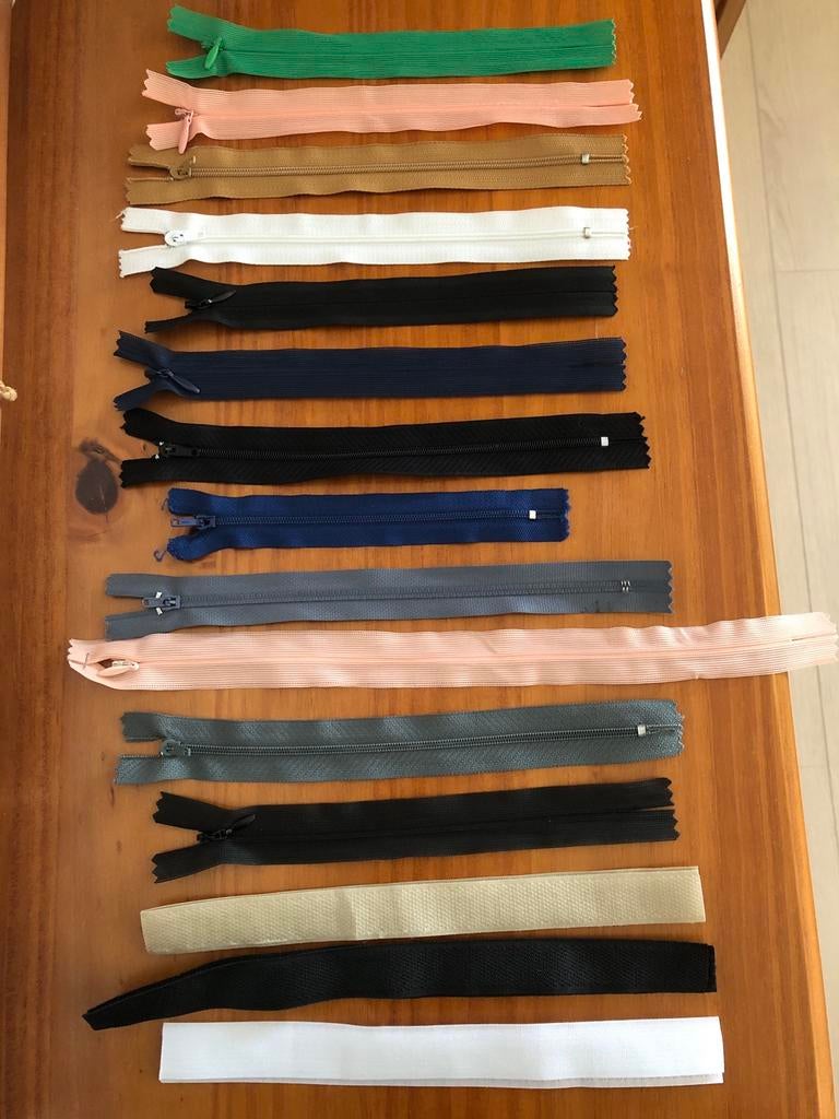 Ritsen in verschillende kleuren en 3 velcros, Ophalen of Verzenden