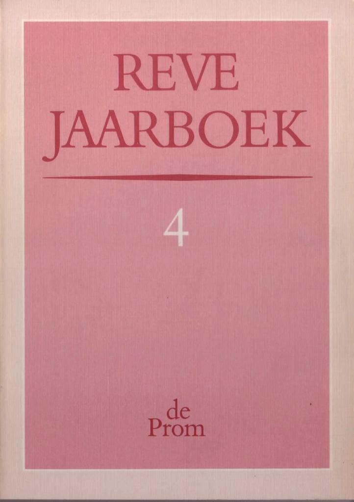 Reve Jaarboek 4 (1988), Boeken, Ophalen of Verzenden, Gelezen, Nederland