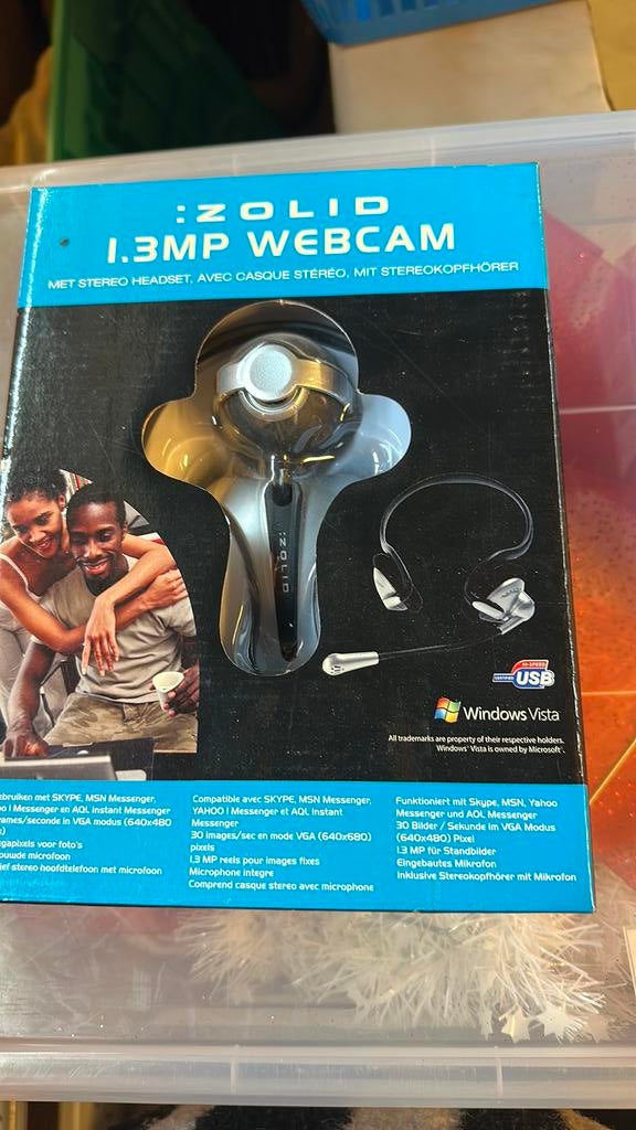 Webcam 1.3 MP, Informatique & Logiciels, Webcams, Enlèvement, Neuf