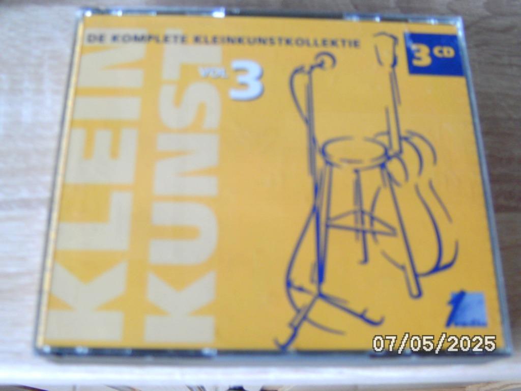 De 3 dubbele CD met de komplete kleinkunstkollektie, Cd's en Dvd's, Verzenden, Zo goed als nieuw, Overige genres