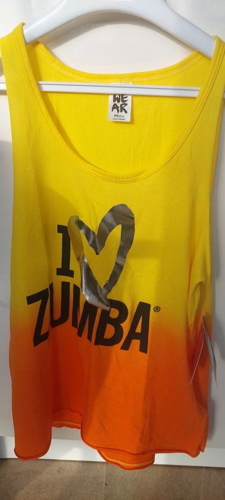 Débardeur Zumba neuf, Sport en Fitness, Ophalen, Zo goed als nieuw