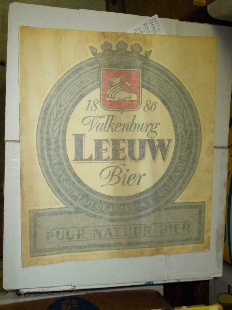 Beersign.Speciale Reclame.Leeuw Valkenburg, Verzamelen, Merken en Reclamevoorwerpen, Ophalen of Verzenden, Gebruikt, Reclamebord