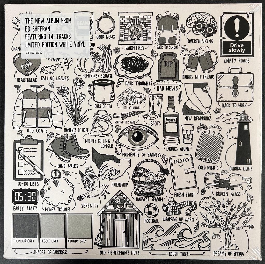 ED SHEERAN - Autumn variations ( LP; MINT ), Cd's en Dvd's, Ophalen of Verzenden, Nieuw in verpakking, 12 inch