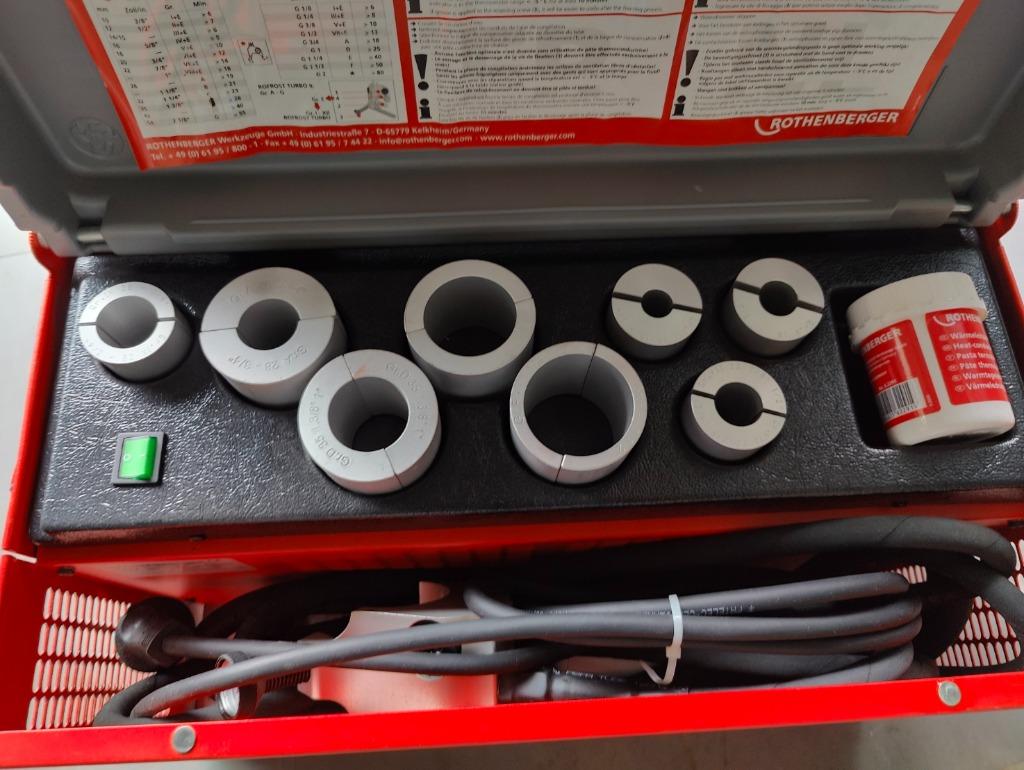 Congélateur Rothenberger ROFROST TURBO R290, 2" + 8 inserts, Ophalen