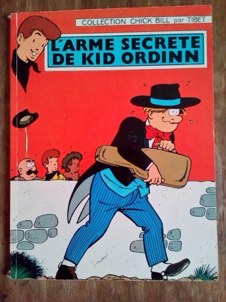 Chick Bill - L'arme secrète de Kid Ordinn, Livres, Une BD, Enlèvement ou Envoi, Utilisé