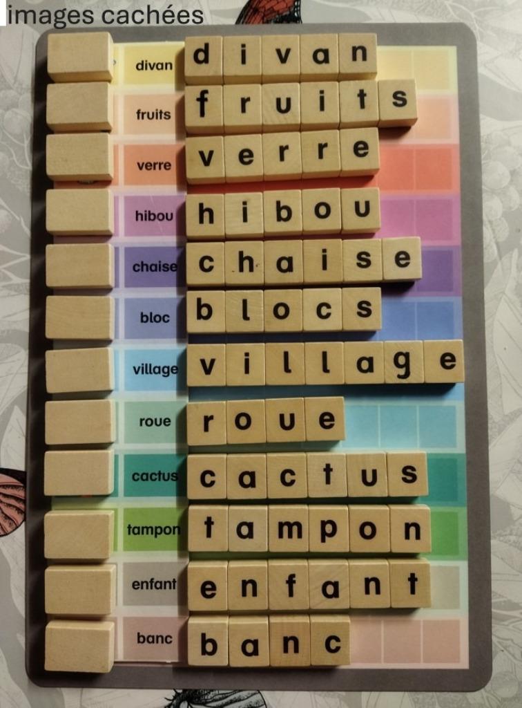 jeu de lettres magnétiques, Enlèvement ou Envoi, Comme neuf, Langue et Lecture