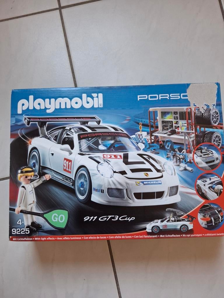 Playmobil 9225 Porsche 911 GT3 cup, Kinderen en Baby's, Speelgoed | Playmobil, Ophalen of Verzenden, Zo goed als nieuw