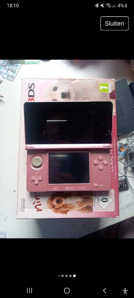 Roze Nintendo 3DS, Enlèvement ou Envoi, Rose, 3DS, Utilisé