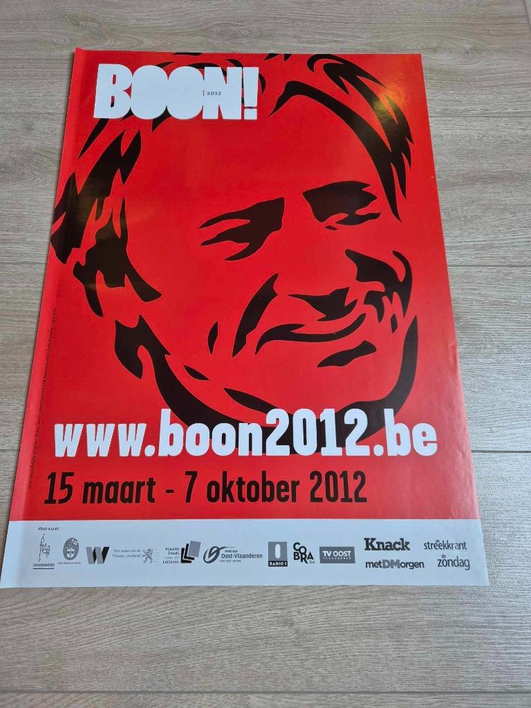 Originele affiche Louis Paul Boon tentoonstelling 2012, Enlèvement ou Envoi