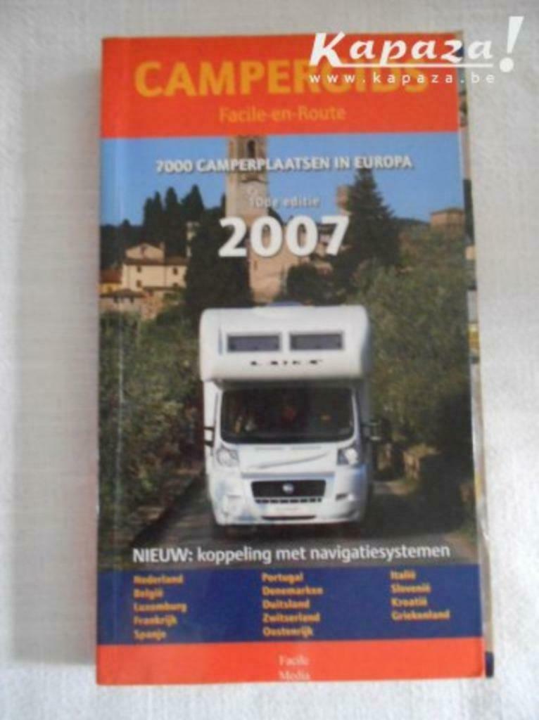 Campergids 7000 kamperplaatsen in europa, Ophalen, Gelezen, Europa, Campinggids