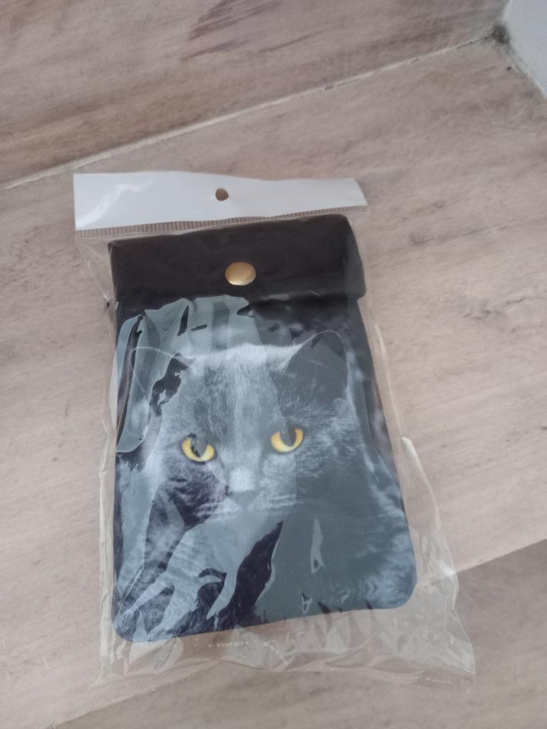 Telefoonhoesje " katmotief", Ophalen, Nieuw