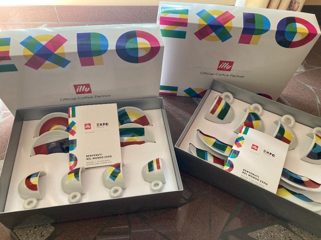 Illy Art Collection Expo Milano 2015, Verzamelen, Porselein, Kristal en Bestek, Nieuw, Kop en/of schotel, Overige materialen, Ophalen