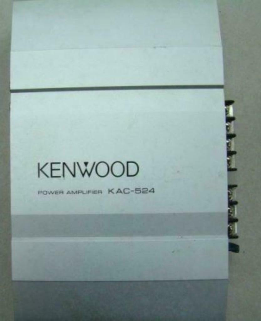 2 x kenwood versterker ( kac 524 en kac 624 ), 120 watt of meer, Ophalen, Overige merken, Gebruikt