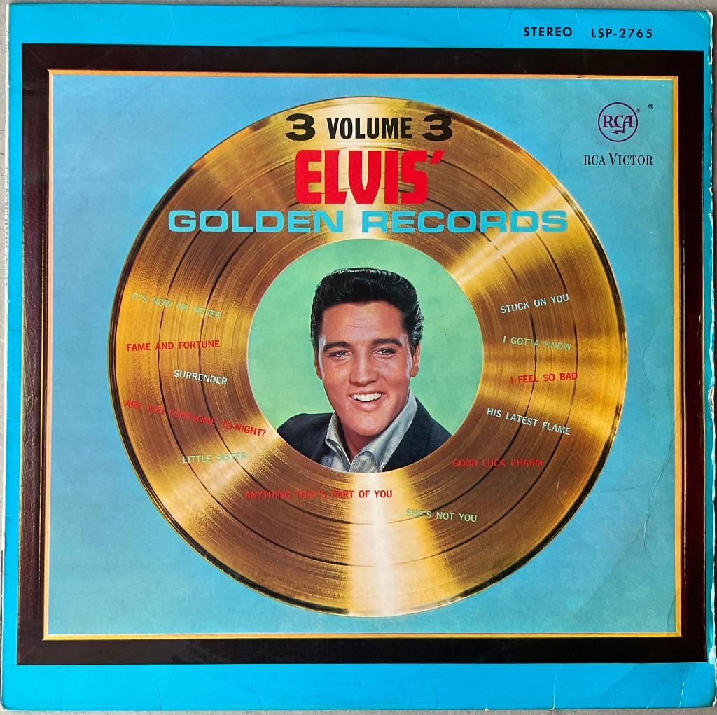 Elvis Presley Vinyl " Golden Records vol.3 Germany 1963, Ophalen of Verzenden, Gebruikt, 12 inch, Poprock