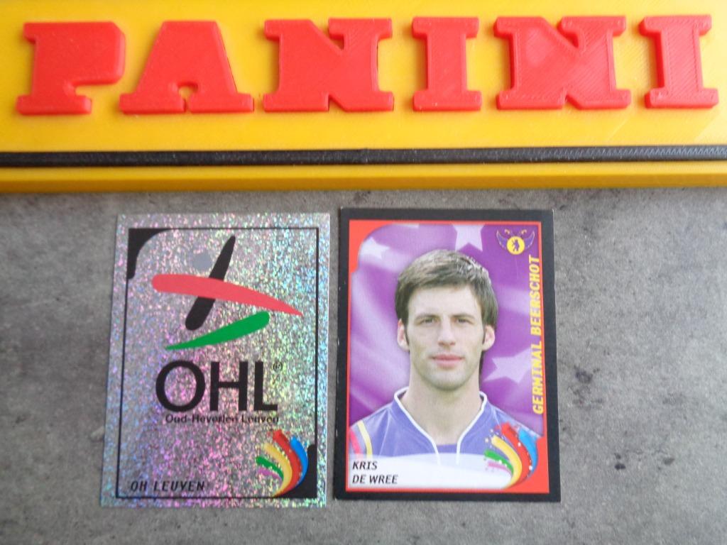 PANINI FOOTBALL 2008 STICKERS 2X VOETBAL, Verzenden