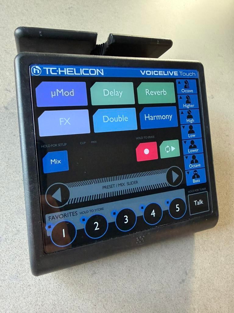 TC HELICON Voicelive Touch, Musique & Instruments, Effets, Enlèvement, Comme neuf, Volume